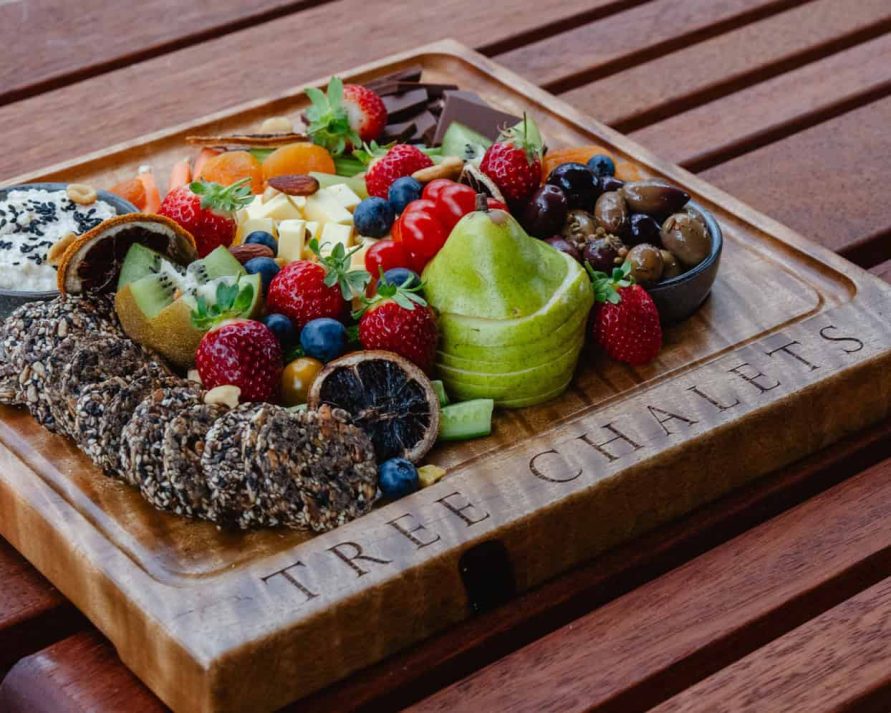 Tree Chalets Grazing Board Gluten Free and/or Vegan