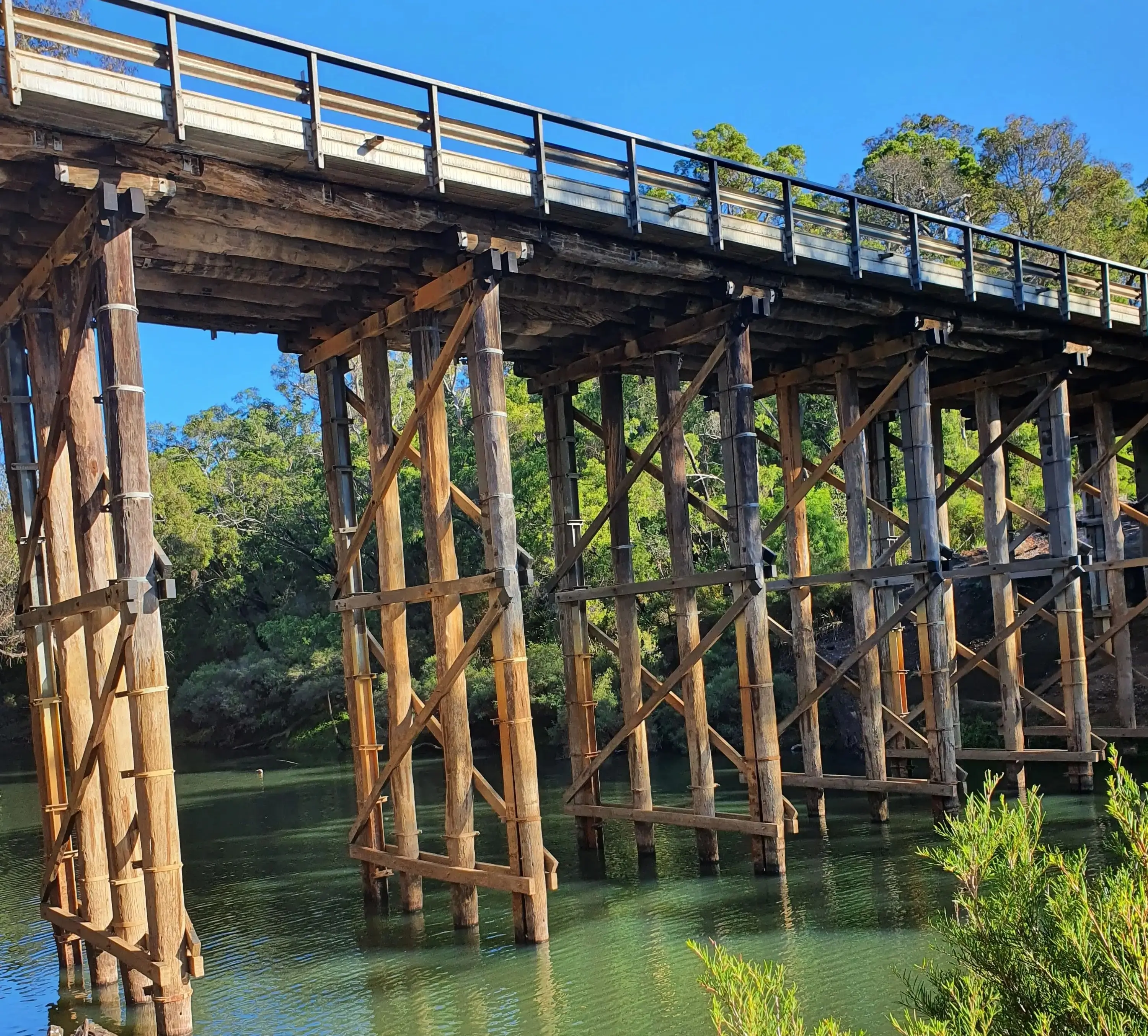 Sues Bridge on the Blackwood River